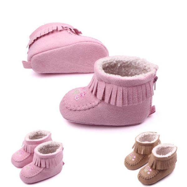 baby boots flower infant baby girl toddler fur boots soft sole crib shoes booties embroidery flower tasselsprewalker, Black;grey
baby boots flower infant baby girl toddler fur boots soft sole crib shoes booties embroidery flower tasselsprewalker, Black;grey