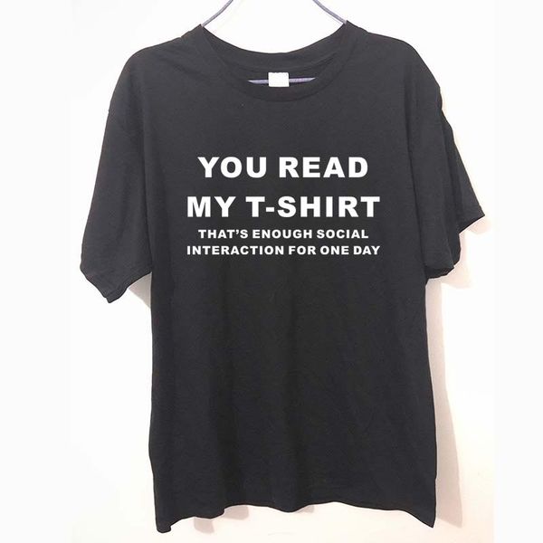 new you read my t-shirt printed funny joke geek slogan t shirt white tee camisetas t-shirt cotton mens
new you read my t-shirt printed funny joke geek slogan t shirt white tee camisetas t-shirt cotton mens