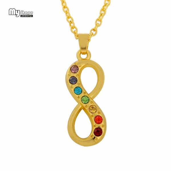 pendant necklaces my shape infinity seven beads choker natural quartz gem stone necklace energy healing point chakra reiki women, Silver
pendant necklaces my shape infinity seven beads choker natural quartz gem stone necklace energy healing point chakra reiki women, Silver