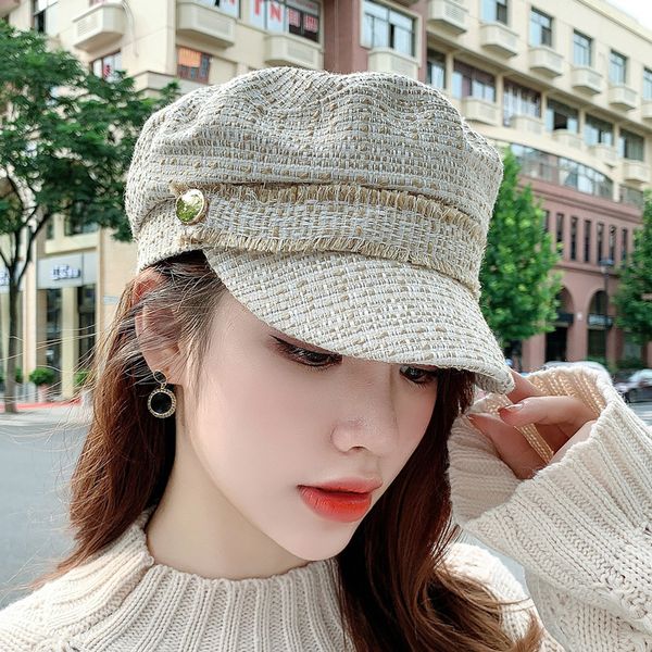 berets korean version of ins navy hat women's autumn and winter kapelusz chapeu boinas para mujer beret femme gorras plana 2021, Blue;gray
berets korean version of ins navy hat women's autumn and winter kapelusz chapeu boinas para mujer beret femme gorras plana 2021, Blue;gray
