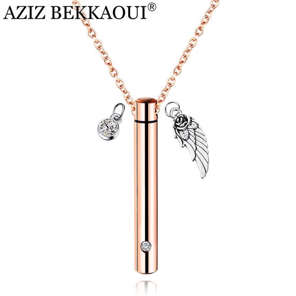 pendant necklaces engrave name stainless steel angel and wing necklace cremation jewelry ash urn memorial keepsake funnel, Silver
pendant necklaces engrave name stainless steel angel and wing necklace cremation jewelry ash urn memorial keepsake funnel, Silver
