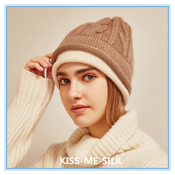 beanie/skull caps kms winter warm cashmere two-layer wool cap bilateral cable knitted hat outdoor girl lady women, Blue;gray
beanie/skull caps kms winter warm cashmere two-layer wool cap bilateral cable knitted hat outdoor girl lady women, Blue;gray