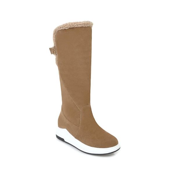 contracted joker female boots in the winter of 2020 foreign trade 43 tall canister boots tidal flat suede 40-181206, Black
contracted joker female boots in the winter of 2020 foreign trade 43 tall canister boots tidal flat suede 40-181206, Black