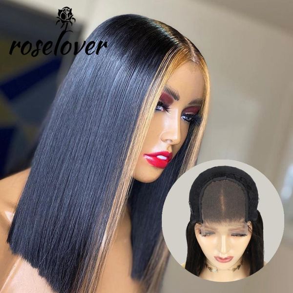 roselover 150% human hair wigs for women #27 highlight wig brazilian remy honey blonde ombre short bob lace front wigs, Black;brown
roselover 150% human hair wigs for women #27 highlight wig brazilian remy honey blonde ombre short bob lace front wigs, Black;brown