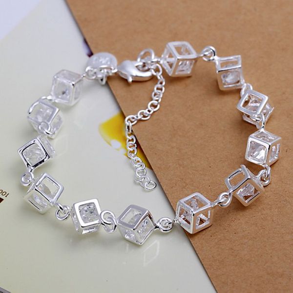 925 jewelry silver plated jewelry bracelet fine fashion bracelet wholesale and retail smth241, Black
925 jewelry silver plated jewelry bracelet fine fashion bracelet wholesale and retail smth241, Black