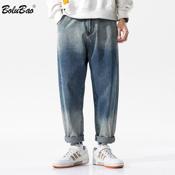 bolubao brand men casual джинсы осенью новый мужская модные wild промытые прямые джинсы high street wide leg джинсовые штаны мужские, Blue
bolubao brand men casual джинсы осенью новый мужская модные wild промытые прямые джинсы high street wide leg джинсовые штаны мужские, Blue