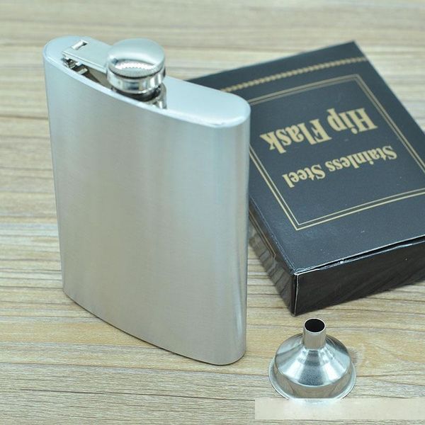 8oz stainless steel hip flask whiskey liquor wine bottle pocket containers russian flagon flasks with funnel for outdoor wholesale
8oz stainless steel hip flask whiskey liquor wine bottle pocket containers russian flagon flasks with funnel for outdoor wholesale