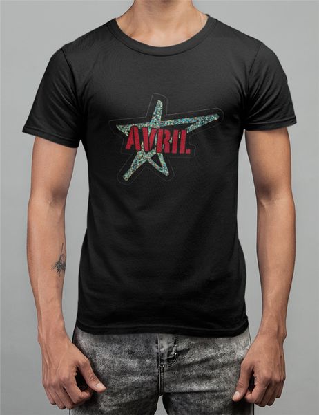 new avril lavigne star glitter black men's t-shirt size s-3xl tee tshirt tee shirt
new avril lavigne star glitter black men's t-shirt size s-3xl tee tshirt tee shirt