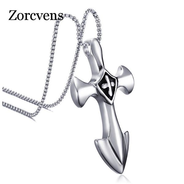 pendant necklaces modyle 2021 fashion 316l stainless steel cross vintage necklace for men, Silver
pendant necklaces modyle 2021 fashion 316l stainless steel cross vintage necklace for men, Silver