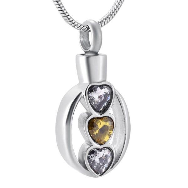 ijd9107 stainless steel cremation pendant heart crystal memorial souvenir pendant for ashes urn necklace jewelry, Silver
ijd9107 stainless steel cremation pendant heart crystal memorial souvenir pendant for ashes urn necklace jewelry, Silver