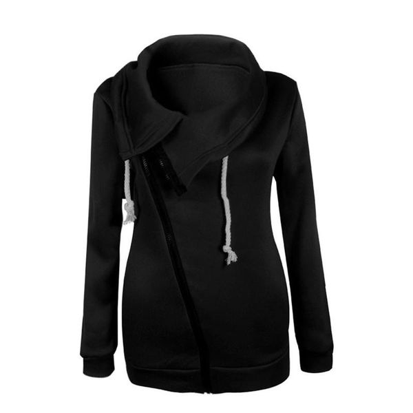 women winter zipper blouse hoodie hooded sweatshirt coat jacket pullover d45, Black;brown
women winter zipper blouse hoodie hooded sweatshirt coat jacket pullover d45, Black;brown