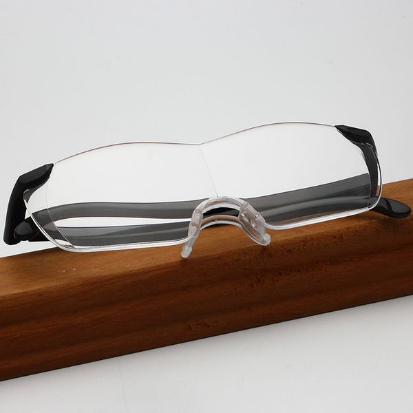 jiayu 250 degree vision glasses magnifier magnifying eyewear reading glasses portable gift for parents presbyopic magnification, White;black
jiayu 250 degree vision glasses magnifier magnifying eyewear reading glasses portable gift for parents presbyopic magnification, White;black