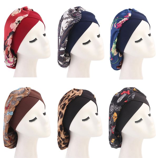imixlot new imitation silk printed turban hat women girls fashion charm elastic band satin pocket bonnet chemotherapy cap, Blue;gray
imixlot new imitation silk printed turban hat women girls fashion charm elastic band satin pocket bonnet chemotherapy cap, Blue;gray