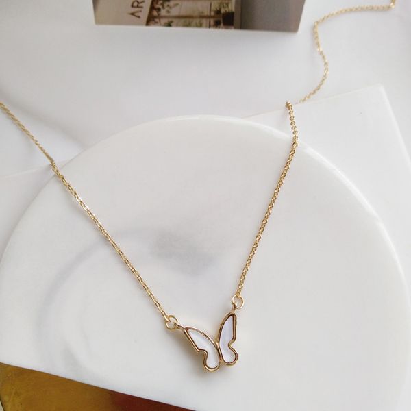 fashion kpop vintage shell dainty butterfly necklace woman pendant gargantilla jewelry women accessories friend necklace, Silver
fashion kpop vintage shell dainty butterfly necklace woman pendant gargantilla jewelry women accessories friend necklace, Silver
