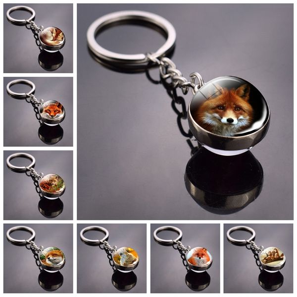 fox keychain lovely fox picture glass ball keychain double side cabochon glass metal keyring christmas gift for men for women, Silver
fox keychain lovely fox picture glass ball keychain double side cabochon glass metal keyring christmas gift for men for women, Silver