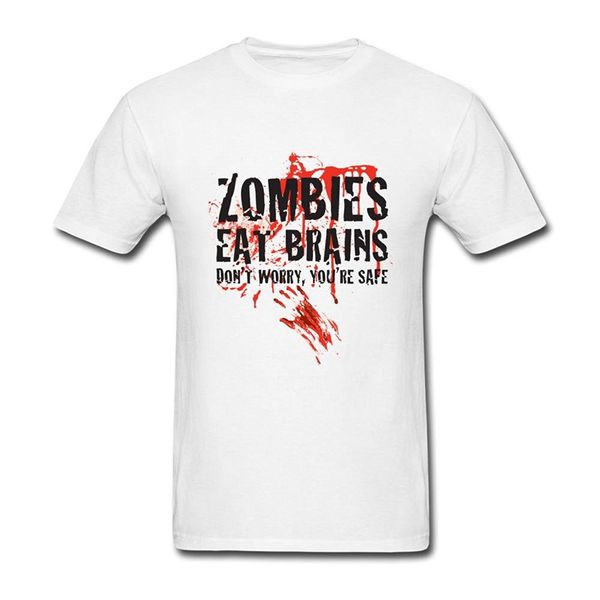 zhibo men's zombies eat brain don't worry you're safe design t-shirts sleeve t shirt summer men tee clothing
zhibo men's zombies eat brain don't worry you're safe design t-shirts sleeve t shirt summer men tee clothing