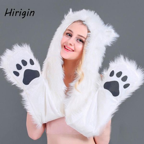 beanie/skull caps uk cartoon animal hat cute ear leopard plush beanie fleece warm fluffy hooded cap multi-functional long scarf earmuff, Blue;gray
beanie/skull caps uk cartoon animal hat cute ear leopard plush beanie fleece warm fluffy hooded cap multi-functional long scarf earmuff, Blue;gray