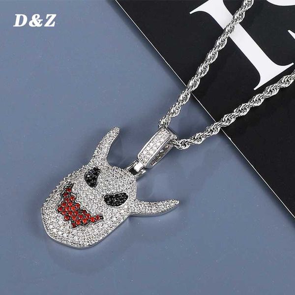 pendant necklaces d&z full iced out micro pave demon shapefairy necklace cubic zirconia little devil chains jewelry women men, Silver
pendant necklaces d&z full iced out micro pave demon shapefairy necklace cubic zirconia little devil chains jewelry women men, Silver