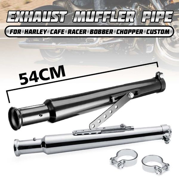 motorcycle retro exhaust muffler pipe cafe racer exhaust tips tail tube chrome black for chopper bobber custom
motorcycle retro exhaust muffler pipe cafe racer exhaust tips tail tube chrome black for chopper bobber custom