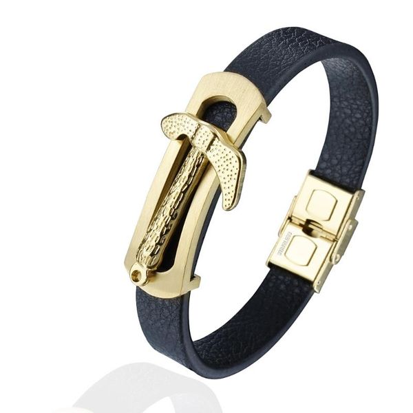 hawson 2020 vintage axe men's leather bracelet ip gold stainless steel hidden clasp wristband rose gold bracelets&bangle, Golden;silver
hawson 2020 vintage axe men's leather bracelet ip gold stainless steel hidden clasp wristband rose gold bracelets&bangle, Golden;silver