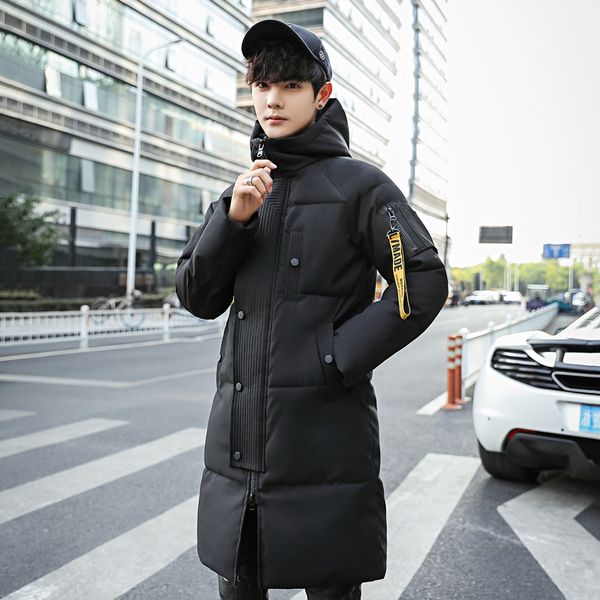 men's down & parkas 2021 men parka winter jacket mens printed cotton clothing business casual coats thick warm hooded coat, Black
men's down & parkas 2021 men parka winter jacket mens printed cotton clothing business casual coats thick warm hooded coat, Black