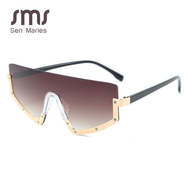 fashion one piece sunglasses women 2020 new fashion sun glasses half frame connected lens metal personality men shades eyeglass, White;black
fashion one piece sunglasses women 2020 new fashion sun glasses half frame connected lens metal personality men shades eyeglass, White;black