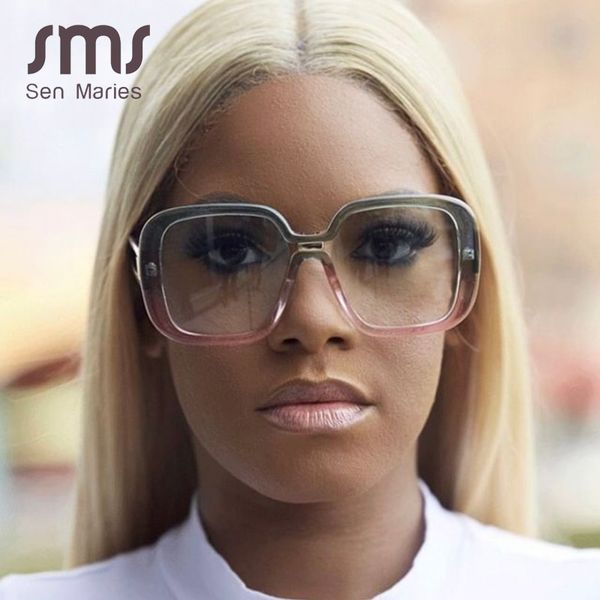 new oversize square sunglasses women brand fashion gradient colorful uv400 goggles eyewear frame ladies shades, White;black
new oversize square sunglasses women brand fashion gradient colorful uv400 goggles eyewear frame ladies shades, White;black