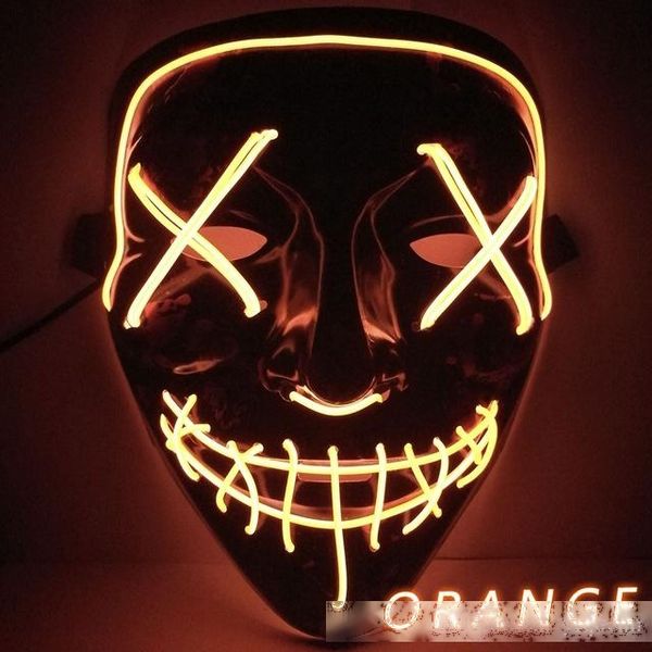 2018 new halloween horror scary funny el cold light led light mask gift props independent packaging
2018 new halloween horror scary funny el cold light led light mask gift props independent packaging