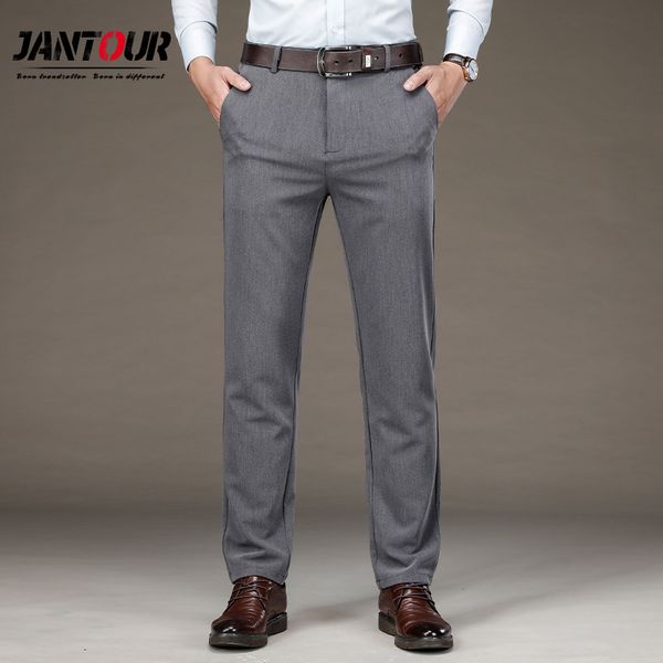 men's pants autumn winter fashion business casual long suit male elastic loose straight formal trousers big size 29-35 40, Black
men's pants autumn winter fashion business casual long suit male elastic loose straight formal trousers big size 29-35 40, Black