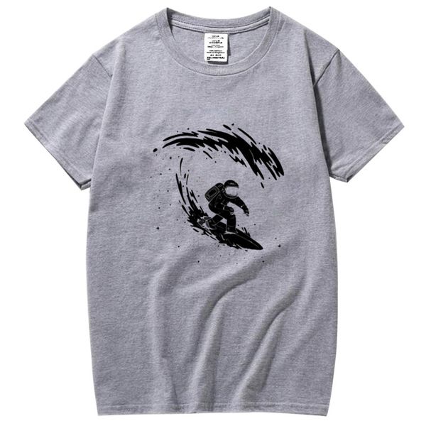 xin yi men's short sleeve100% cotton fun surfing astronaut print men t shirt casual o-neck loose t-shirt men shirts
xin yi men's short sleeve100% cotton fun surfing astronaut print men t shirt casual o-neck loose t-shirt men shirts