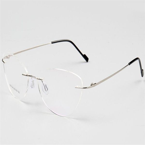 mongoten fashion rimless alloy prescriptions lens optical eyewear frame pink gold anti-fatigue presbyopia reading glasses, White;black
mongoten fashion rimless alloy prescriptions lens optical eyewear frame pink gold anti-fatigue presbyopia reading glasses, White;black