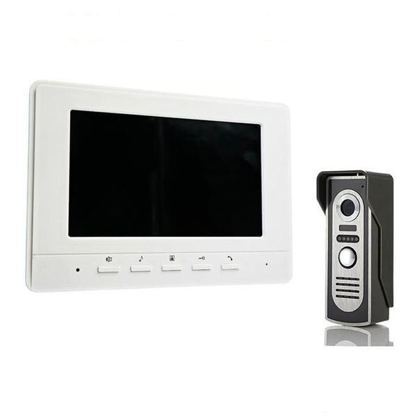 7 inch tft color video door phone intercom doorbell system waterproof night vison ir camera xinsilu v70h-m2
7 inch tft color video door phone intercom doorbell system waterproof night vison ir camera xinsilu v70h-m2