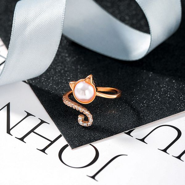 2020 new fashion fine pearl cartoon modelling women rings sweet temperament shiny crystal contracted adjustable rings, Golden;silver
2020 new fashion fine pearl cartoon modelling women rings sweet temperament shiny crystal contracted adjustable rings, Golden;silver