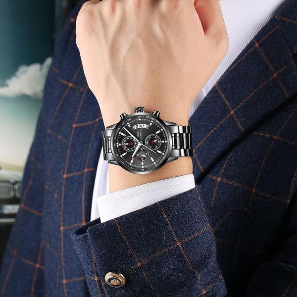 wristwatches olmeca casual clock waterproof watches sport for men chronograph wrist watch fashion relogio masculino stainless steel, Slivery;brown
wristwatches olmeca casual clock waterproof watches sport for men chronograph wrist watch fashion relogio masculino stainless steel, Slivery;brown