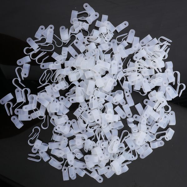 1000pcs r-type clip cable clamp 1/4'', 5/16'', 3/8'' white nylon screw wire clips fasteners tubing clips
1000pcs r-type clip cable clamp 1/4'', 5/16'', 3/8'' white nylon screw wire clips fasteners tubing clips