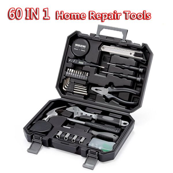 12 in 1 / 60 in 1 tool set kit diy household home repair tools with screwdriver wrench hammer band tape plier knife tool box
12 in 1 / 60 in 1 tool set kit diy household home repair tools with screwdriver wrench hammer band tape plier knife tool box