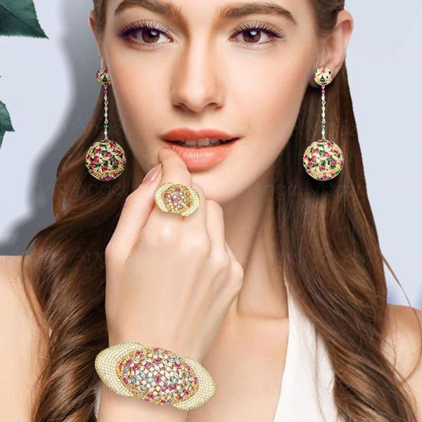modemangel fashion dubai bridal jewelry sets luxury gold bangle ring sets for women wedding brincos para as mulheres, Silver
modemangel fashion dubai bridal jewelry sets luxury gold bangle ring sets for women wedding brincos para as mulheres, Silver