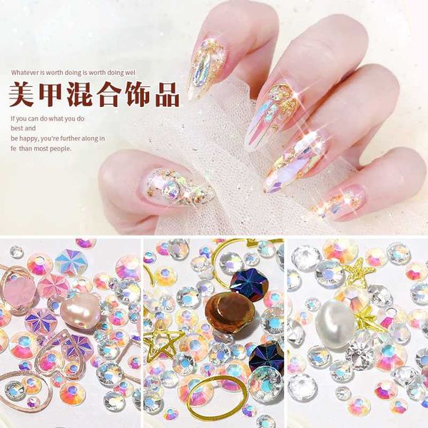1 box смешанные стразы природный кристалл камни металл заклепки 3d nail art украшения шарм ювелирные изделия diy маникюр дизайн аксессуаров, Silver;gold
1 box смешанные стразы природный кристалл камни металл заклепки 3d nail art украшения шарм ювелирные изделия diy маникюр дизайн аксессуаров, Silver;gold