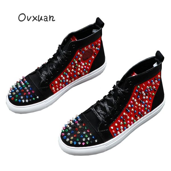 ovxuan polychrome заклепки из натуральной кожи мокасины high top узелок 2020 осень мужчины мокасины мода пром платье мужчины flats, Black
ovxuan polychrome заклепки из натуральной кожи мокасины high top узелок 2020 осень мужчины мокасины мода пром платье мужчины flats, Black