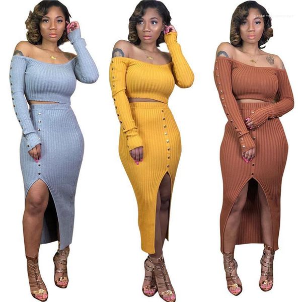 slash neck female dress autumn winter long sleeved stylish split dresses with buttons casual high waist knitted dresses women, White
slash neck female dress autumn winter long sleeved stylish split dresses with buttons casual high waist knitted dresses women, White