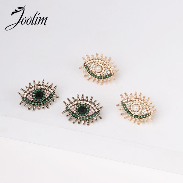 joolim cute crystal pave eye stud earring costume jewelry alloy jewelry, Golden;silver
joolim cute crystal pave eye stud earring costume jewelry alloy jewelry, Golden;silver