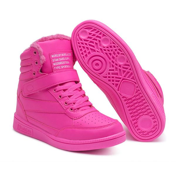 boots pink platform snow women winter shoes korea sneakers wedges warm plush leather botas mujer, Black
boots pink platform snow women winter shoes korea sneakers wedges warm plush leather botas mujer, Black