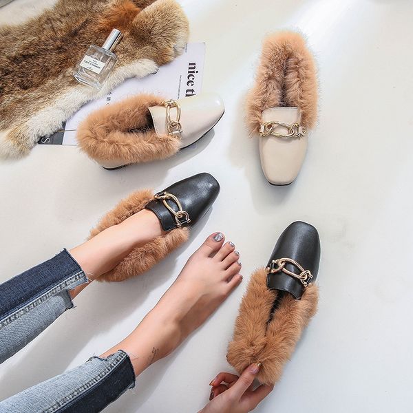 plus size 43 real fur shoes woman 2020 outdoor casual furry women shoes female flat fur mocassins zapatos er14, Black
plus size 43 real fur shoes woman 2020 outdoor casual furry women shoes female flat fur mocassins zapatos er14, Black