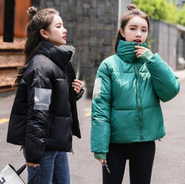 wholesale short women's autumn and winter new style stand-up collar down padded jacket student bread coat thick coat, Black
wholesale short women's autumn and winter new style stand-up collar down padded jacket student bread coat thick coat, Black