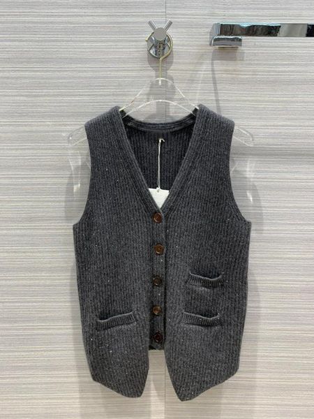 knit sweaters 2020 autumn women simple versatile sequin ribbed v-neck 100% cashmere sleeveless sweater cardigan new, White
knit sweaters 2020 autumn women simple versatile sequin ribbed v-neck 100% cashmere sleeveless sweater cardigan new, White