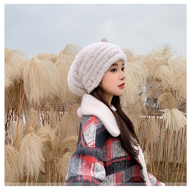 girls real rex fur hat women winter knitted baggy warm ski-beanie skull slouchy caps hats h217, Blue;gray
girls real rex fur hat women winter knitted baggy warm ski-beanie skull slouchy caps hats h217, Blue;gray
