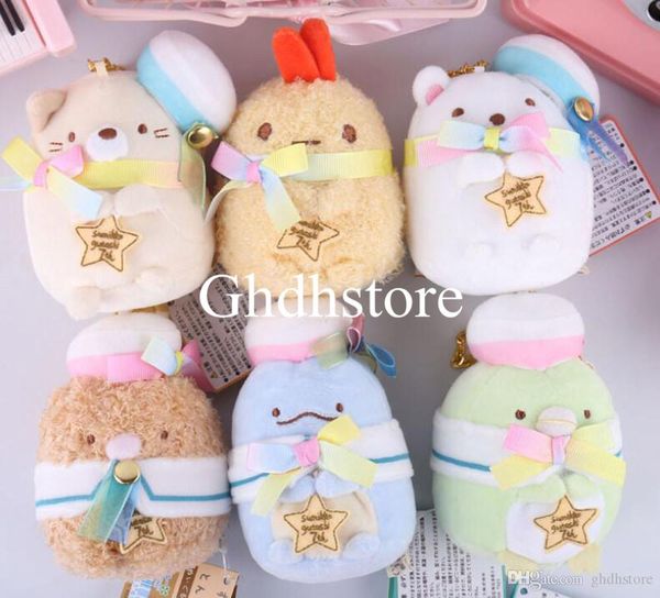 new 6 styles 3.5" 9cm ninth anniversary limitation sumikko plush doll anime collectible keychains pendants gifts stuffed soft toys
new 6 styles 3.5" 9cm ninth anniversary limitation sumikko plush doll anime collectible keychains pendants gifts stuffed soft toys