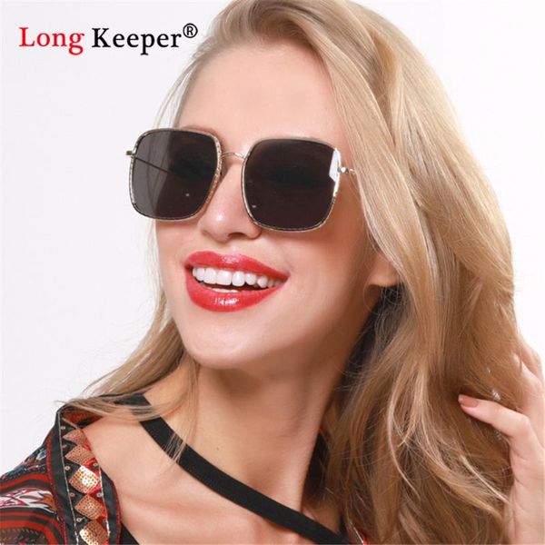 sunglasses oversize square for women 2021 fashion vintage black brown sun glasses men retro eyewear female gradient shades uv400, White;black 
sunglasses oversize square for women 2021 fashion vintage black brown sun glasses men retro eyewear female gradient shades uv400, White;black