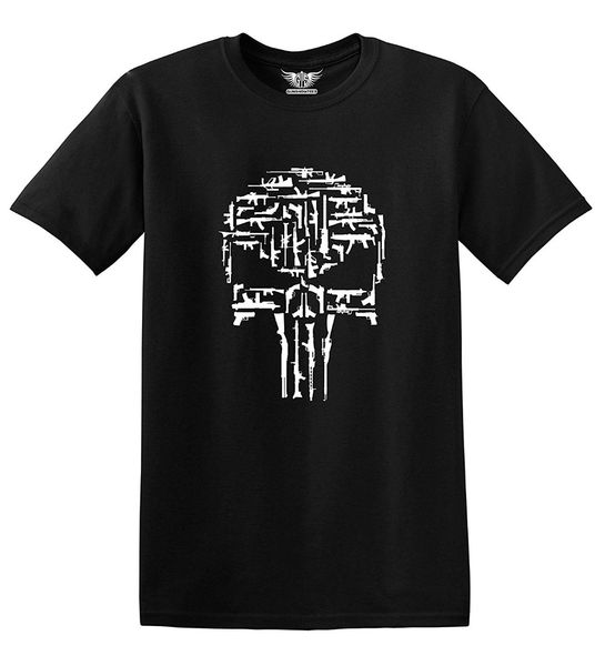 2019 short sleeve cotton man clothing tees men's gun skull logo shirt t shirt
2019 short sleeve cotton man clothing tees men's gun skull logo shirt t shirt