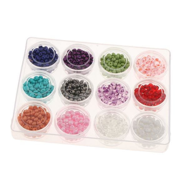 о 1800pcs ассорти 12 цветов круглые стеклянные loose бусины бисер 3мм для diy изготовления ювелирных изделий браслет ожерелье серьги
о 1800pcs ассорти 12 цветов круглые стеклянные loose бусины бисер 3мм для diy изготовления ювелирных изделий браслет ожерелье серьги